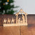 Pine Wood Cut-Out Nativity (6.5" L X 4.5" H)