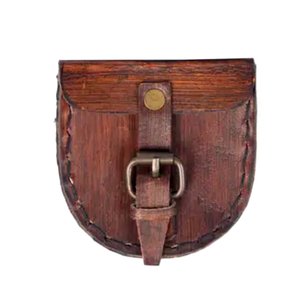 Brass Compass with Leather Case