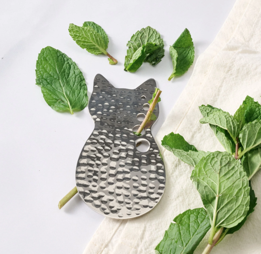 Stainless Steel Herb Stripper - Cat