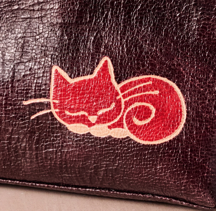 Leather Cat Bag