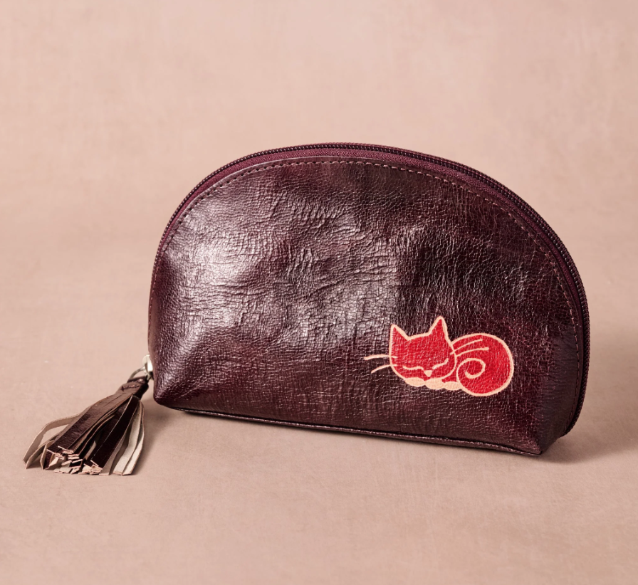 Leather Cat Bag