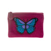 Applique Butterfly Felt Coin Purse