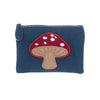 Applique Mushroom Felt Coin Purse