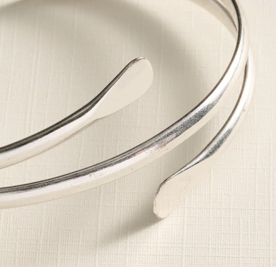 3-Band Folded Cuff Bracelet