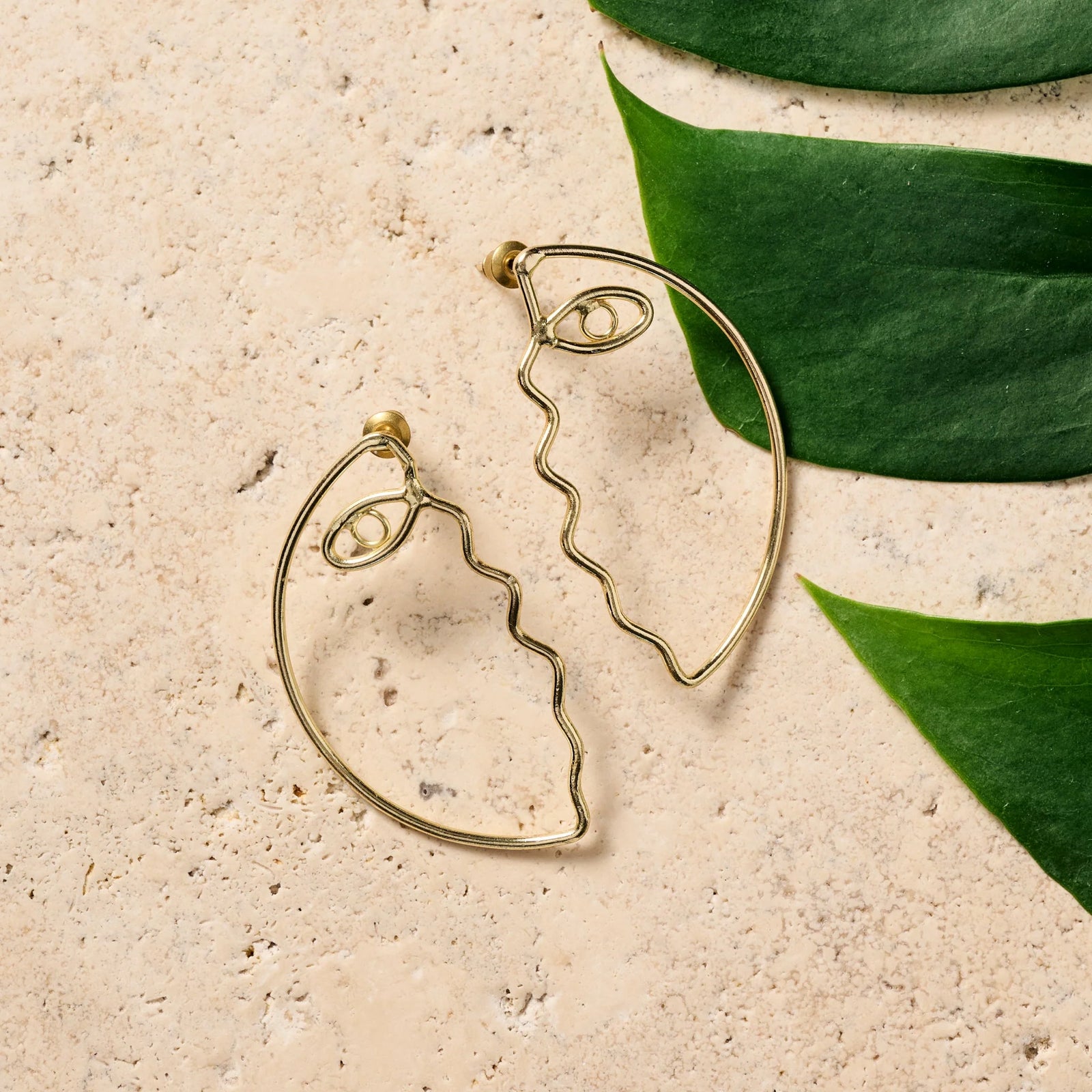 Profile Wire Earrings