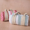 Blue Striped Rethread Throw
