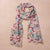 Floral Butterfly Chiffon Scarf