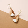 Multi-Color Wood &amp; Resin Earrings