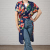 Vibrant Floral Jacket/Wrap