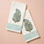 Blockprint Waffle Weave Hand Towel