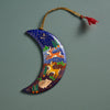 Blue Moon Multiple Print Paper Mache Ornament (4&quot; H)