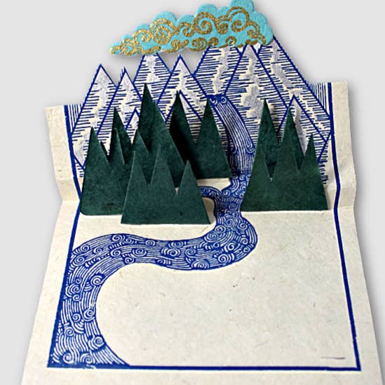 Mountain Pop-Up Card