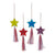 Assorted Tagua Star Ornament With Tassel
