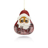 Jolly Santa Gourd Ornament