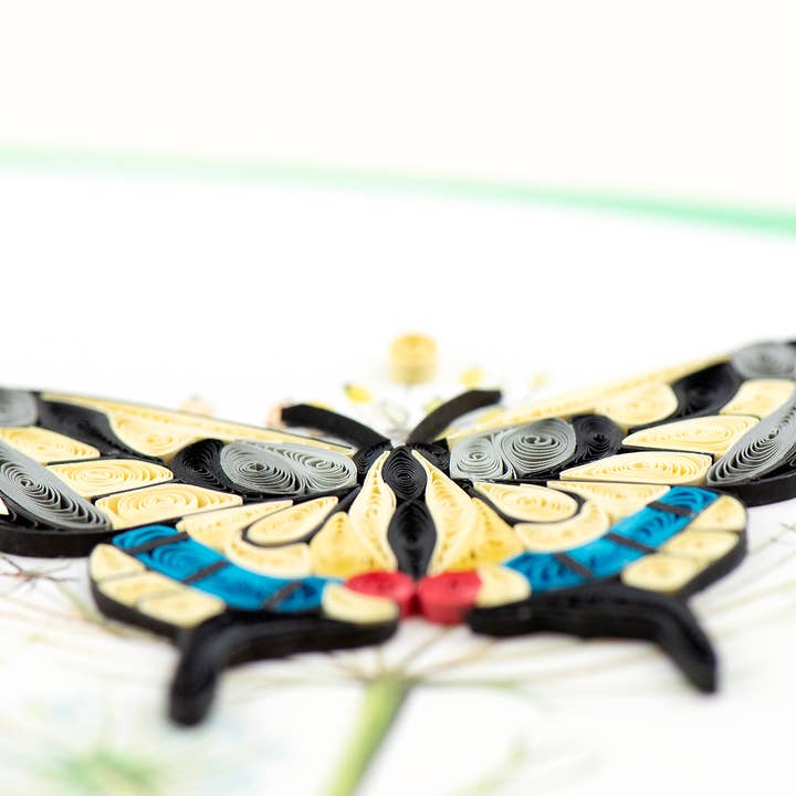 Quilled Swallowtail Butterfly Card