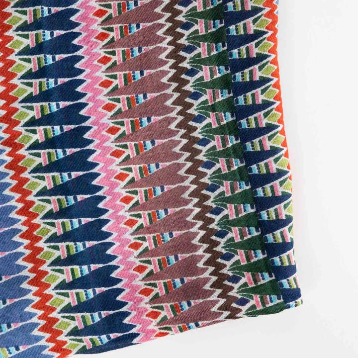 Bold Zig Zag Striped Scarf (80&quot; X 28&quot;)