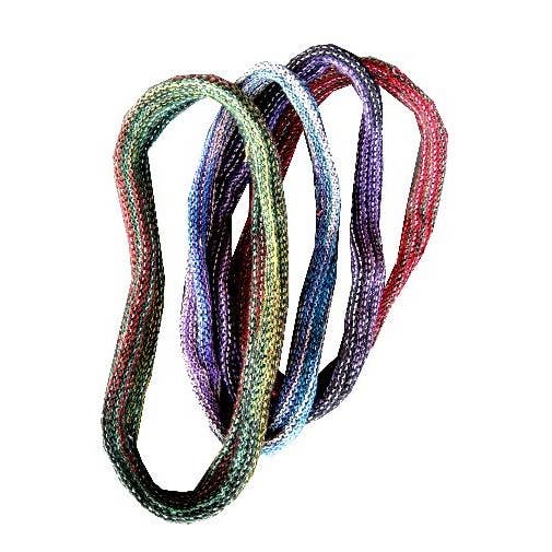 Narrow Knit Cotton Headband - Assorted