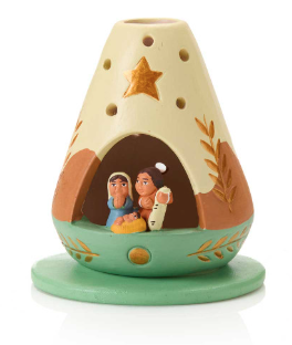 Andes Ceramic Tealight Nativity