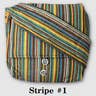 Gyari Stripe Messenger Bag (14" W x 10" H) - Assorted