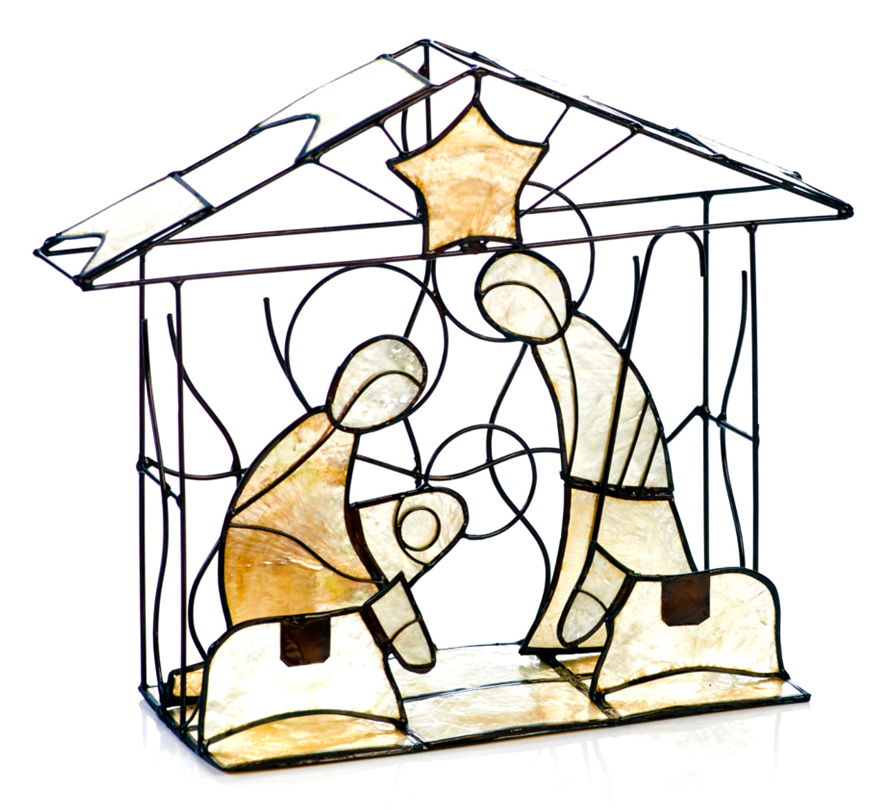 Capiz Shell Nativity