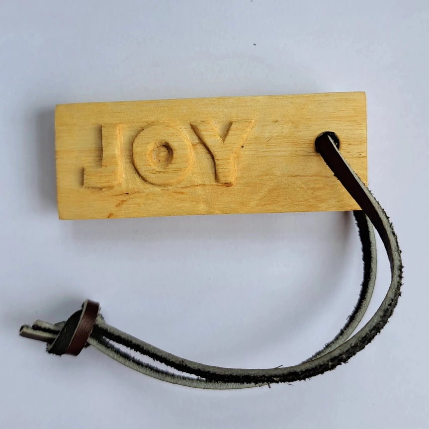 Message Tag Ornaments - Peace, Love, Joy, Hope