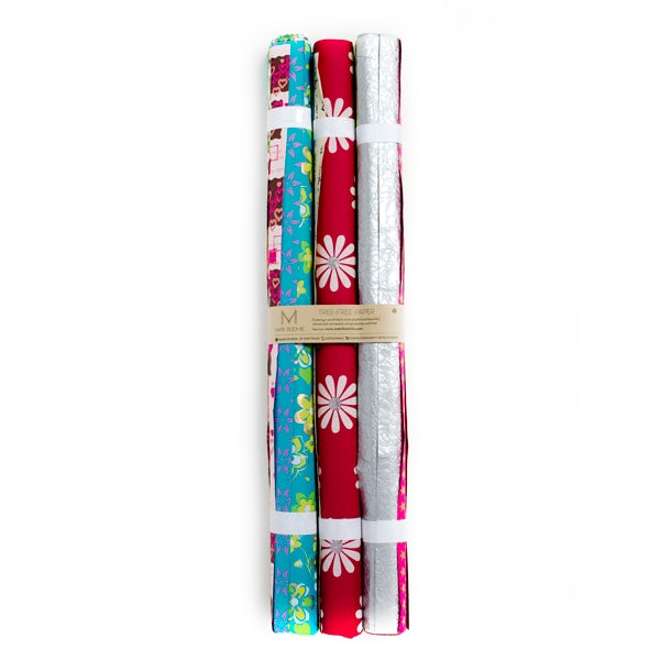 Recycled Cotton Assorted Wrap Paper