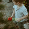 Red Caterpillar Rattle Crochet