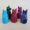 Sitting Kisii Stone Cat - Assorted