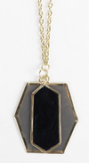 Hexagon Capiz Necklace