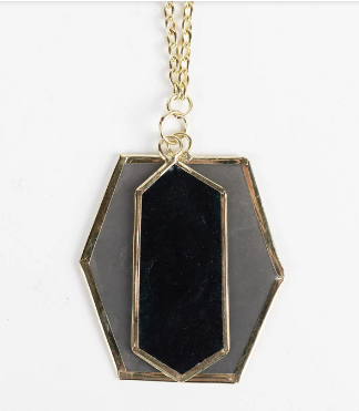 Hexagon Capiz Necklace