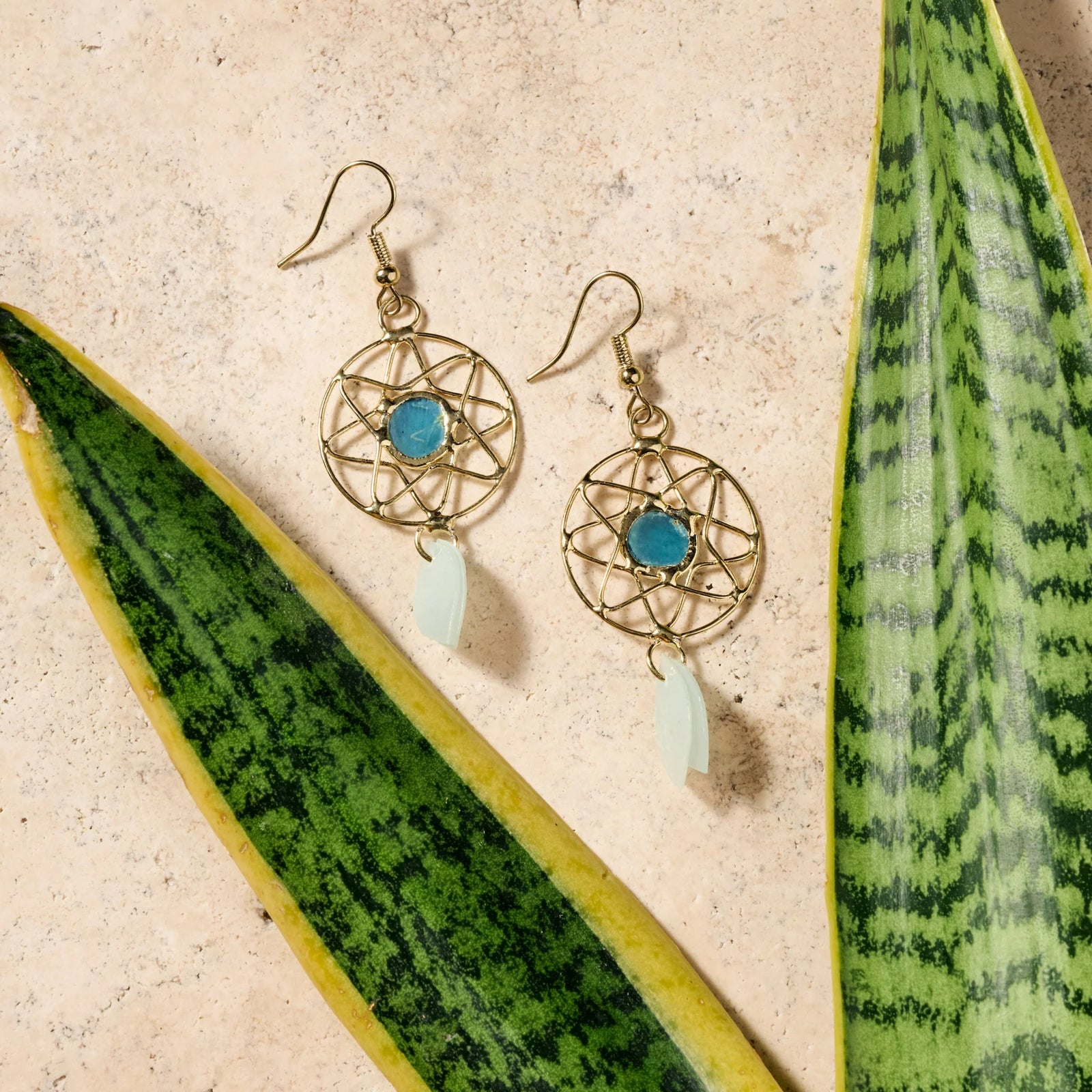 Capiz Suncatcher Earrings