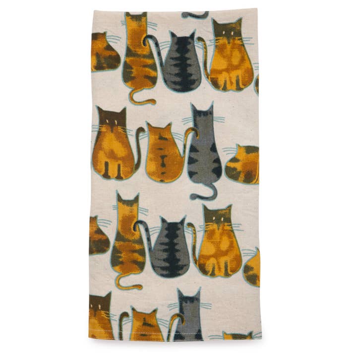 Cat Tea Towel (18" X 24")