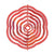 Red 3D Wind Spinner