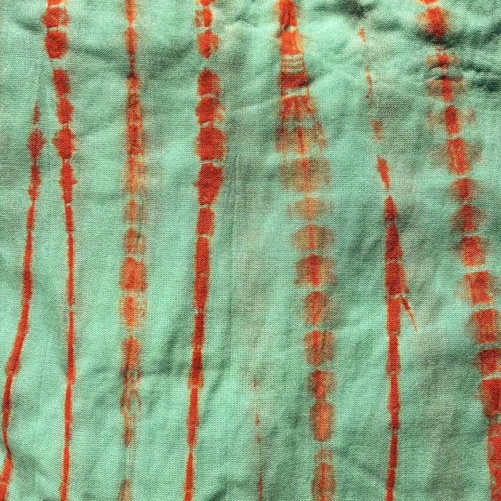 Jenna Tie Dye Cap Sleeves Shirt - Assorted