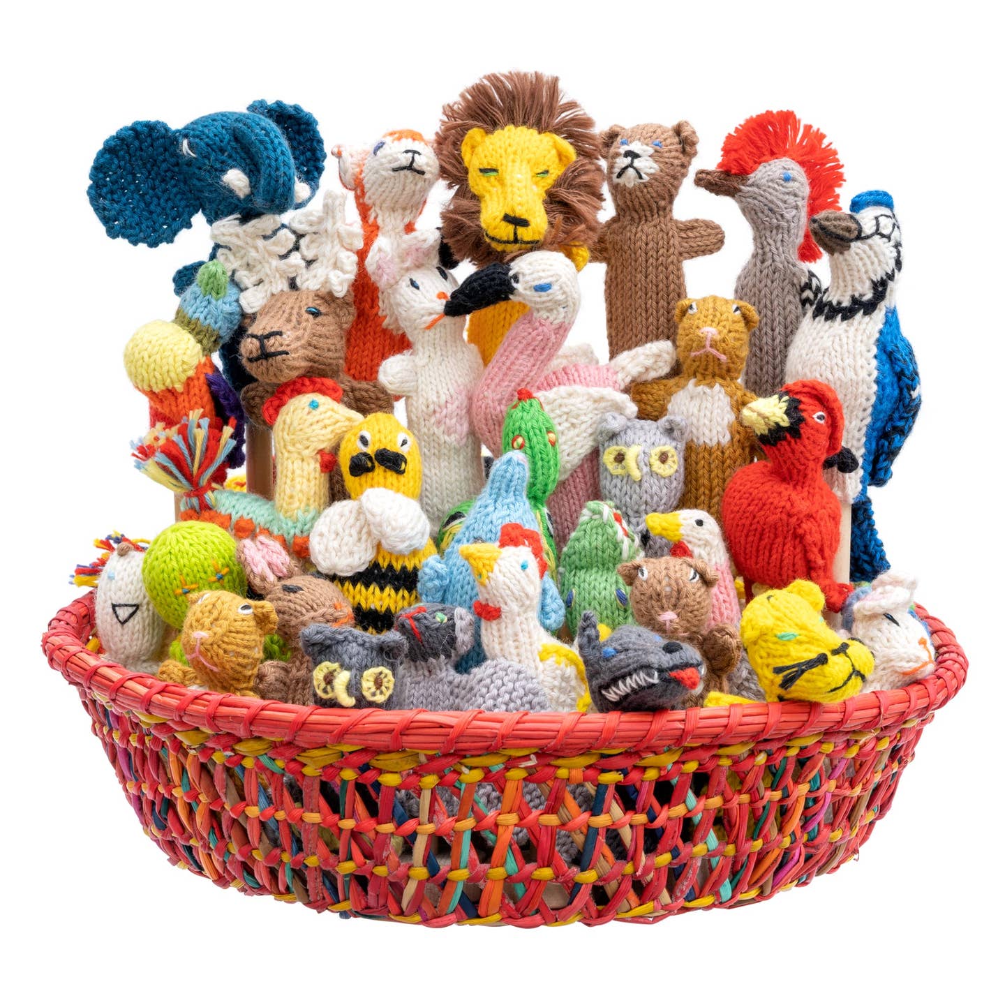 Organic Cotton Assorted Finger Puppet