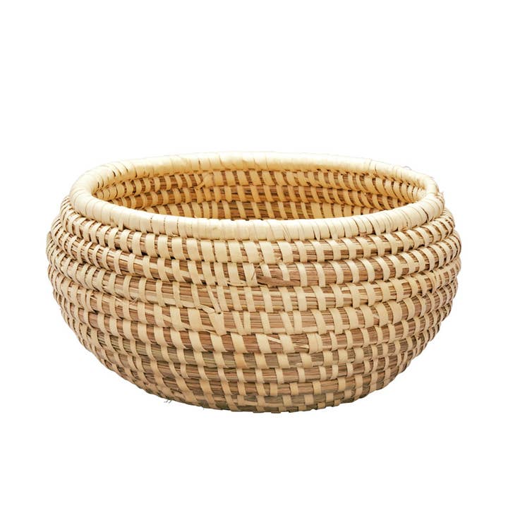 Kaisa Grass Basket Bowl (10"D x 6"H)