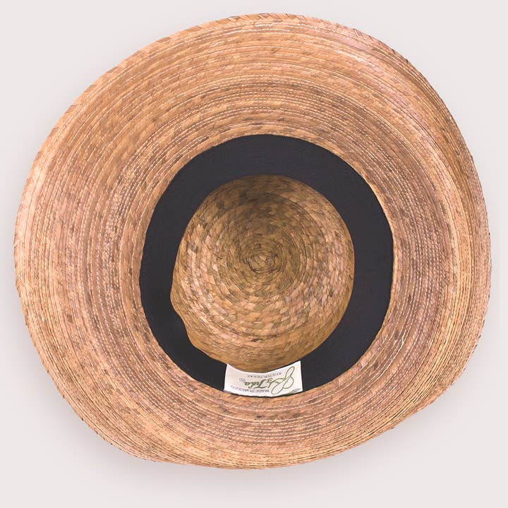 Asymmetrical Brim Palm Chloe Hat