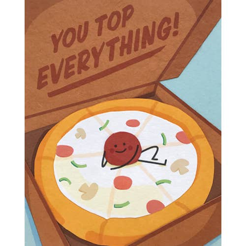 You Top Everything Recycled Paper Card