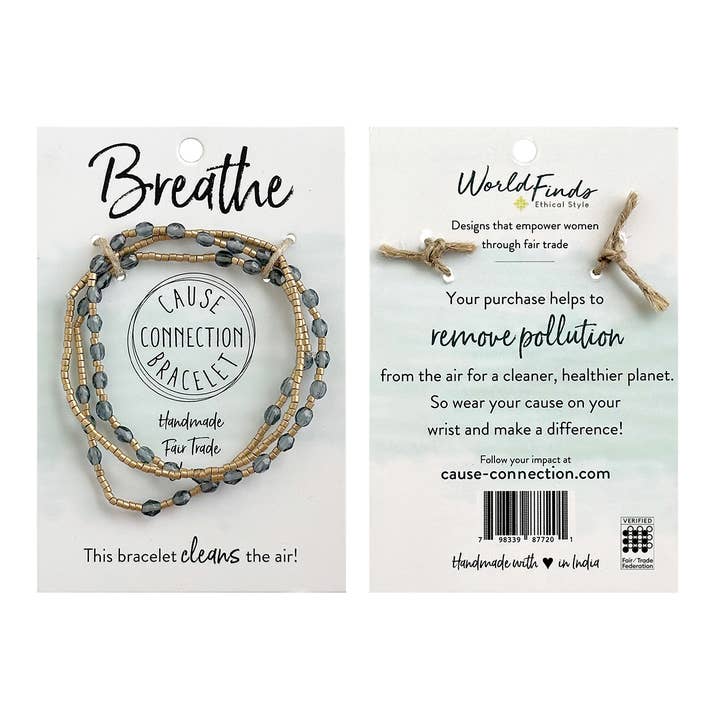 Breathe Cause Bracelet
