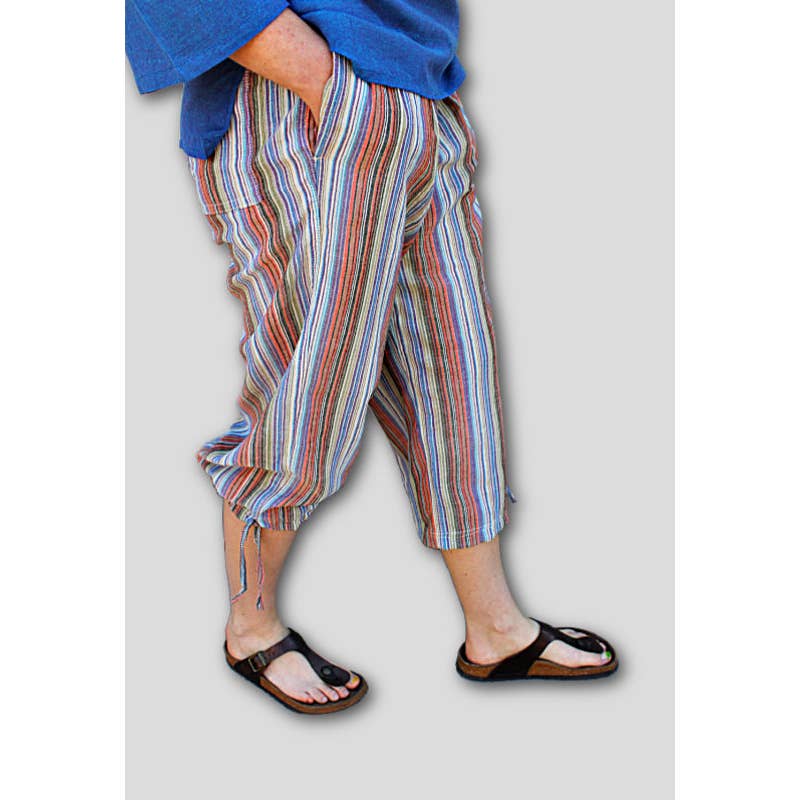 Cotton Capri Pants - Assorted Sizes & Colors