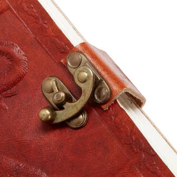 Elephant Embossed Leather Journal (9&quot; x 6&quot;)