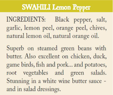 Lemon Pepper - South Africa