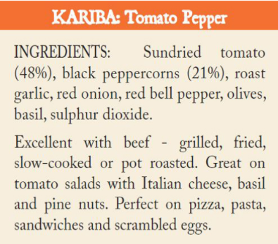 Tomato Pepper - South Africa