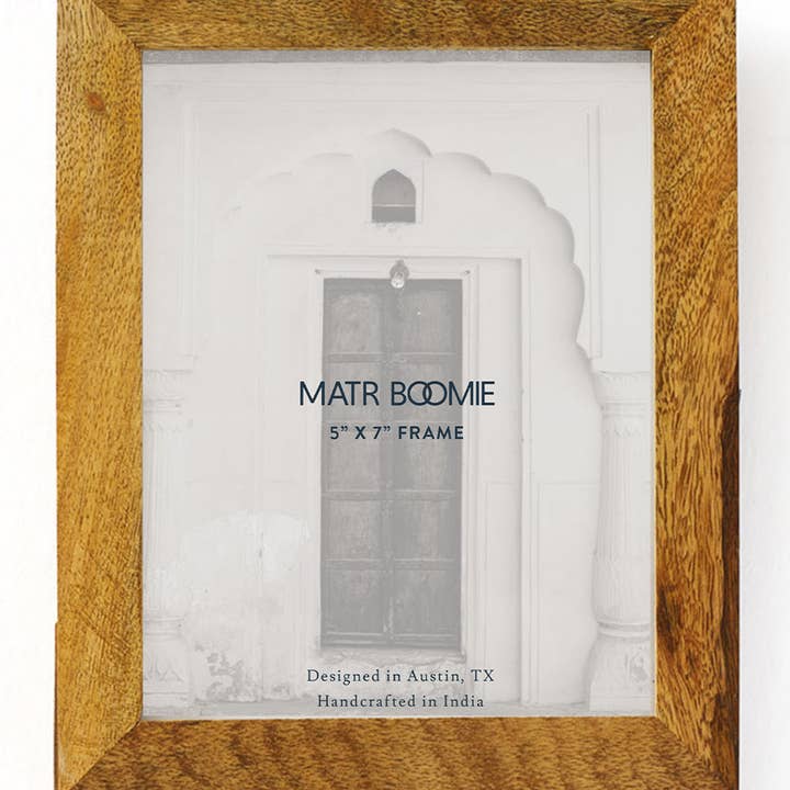 Mango Wood Frame (5" X 7")
