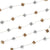 Gold & Silver Palm Leaf Star Garland (14 Ft)