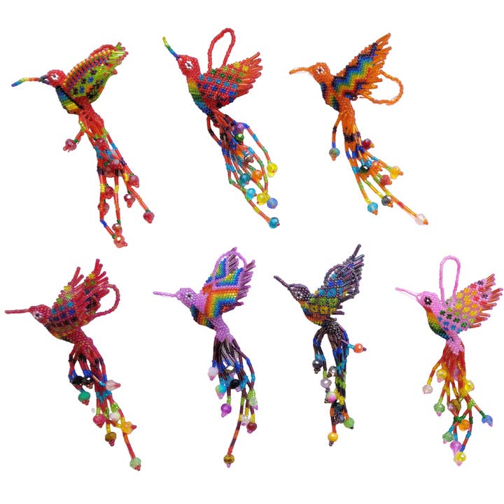 Hummingbird Crystal/Beads Ornament