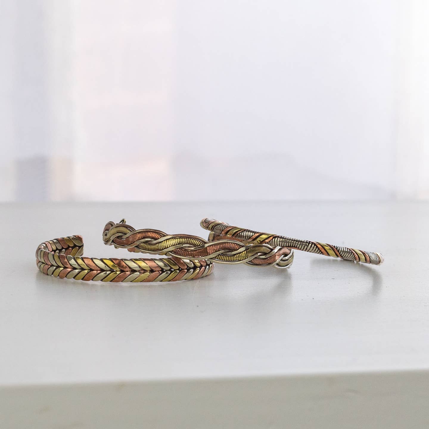 Healing Genie Twisted Cuff Bracelet