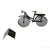 Bike Chain Pizza Cutter With Stand