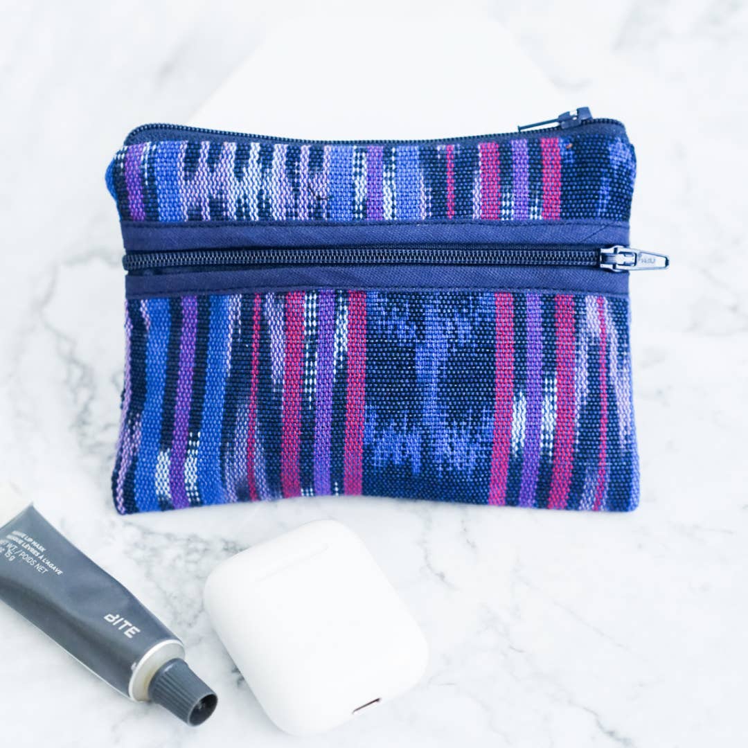 3-Zip Lined Coin Purse