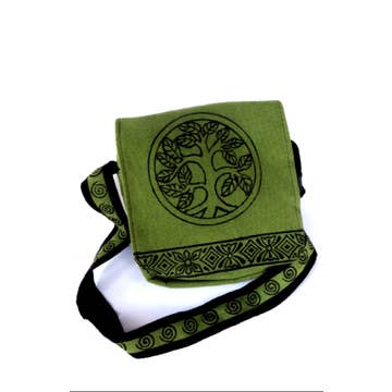 9&quot; Blockprint Shoulder Bag - Assorted